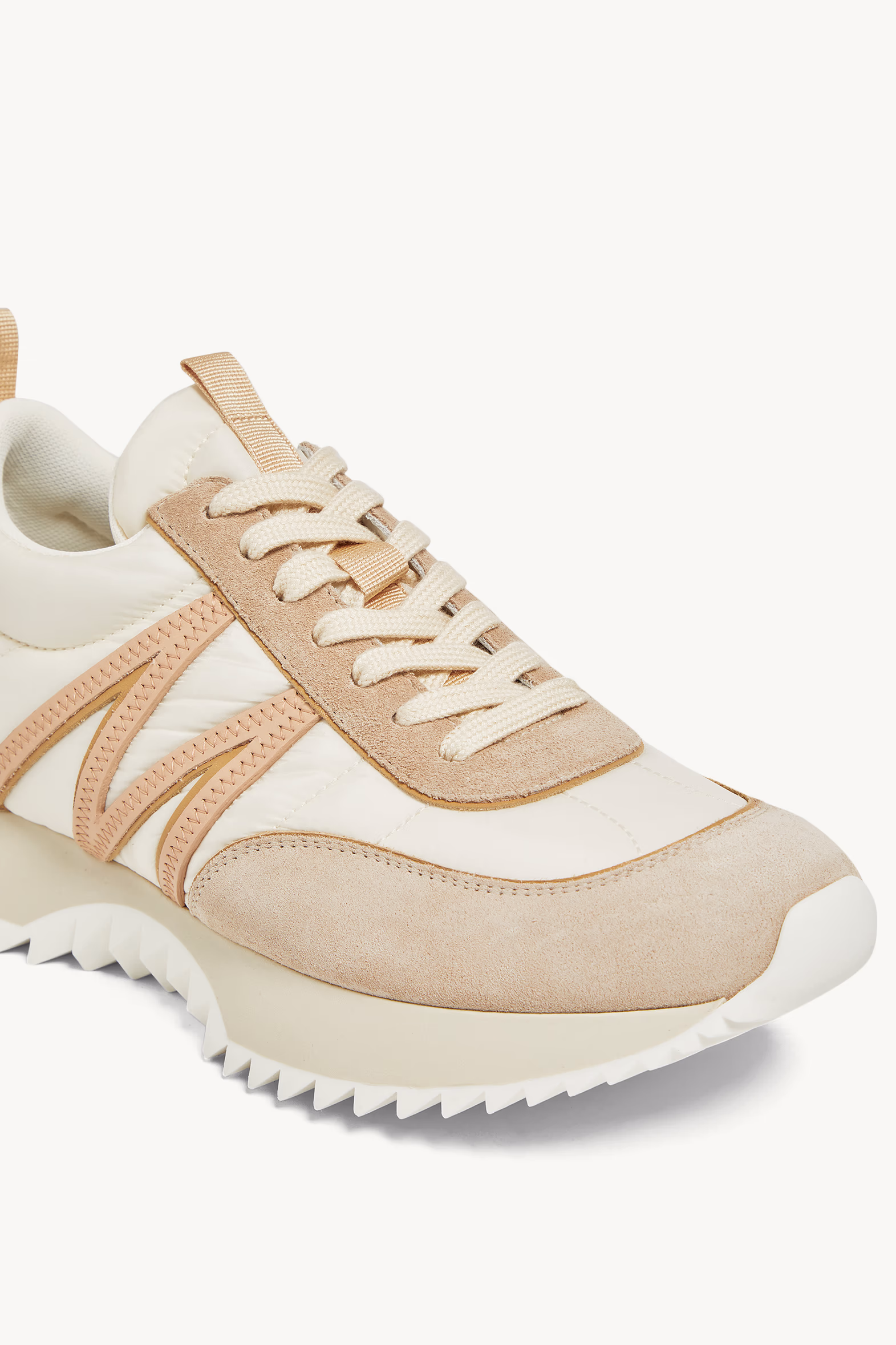 Zapatillas de ante Pacey Mujer Blanco Marfil Moncler 3